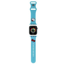 Apple Watch szíj 38/40/41 mm Hello Kitty szilikon kék
