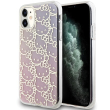 iPhone 11 Hello Kitty piros színátmenetes tok