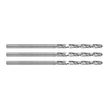 Brocas metálicas HSS, DIN 338, 1,5 mm, 3 unidades.