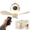 (Khaki, -) Ventilateur plafond camping, télécommande 1