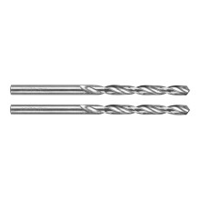 Brocas metálicas HSS, DIN 338, 4,5 mm, 2 unidades.