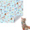 (#A2, S (within 3.3lbs)) Couverture toilettage chat, L 1