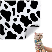 (#A3, M (within 11.1lbs)) Carteira leve estilo retrô com estampa de felinos, porta-cartões vintage com gatos.