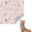 (#A4, L (within 22lbs)) Couverture toilettage chat, L 1