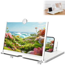 (White, 12 Inch) Schermvergroter - Zwart, 10 Inch, 2026, Telefoon
