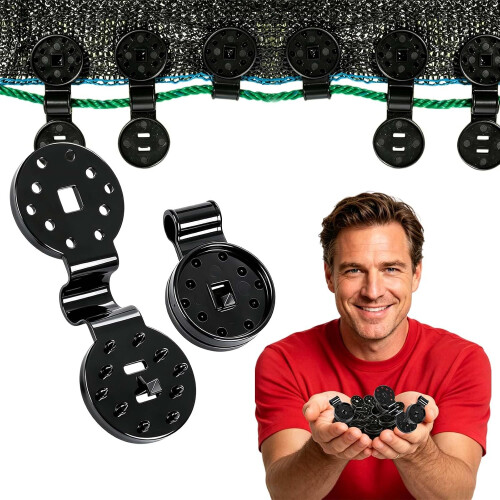 (300pcs, -) 100 clips bâche, vent, jardin