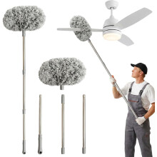(Gray, -) Plafondventilator Reiniger - 2026, 3 Secties
