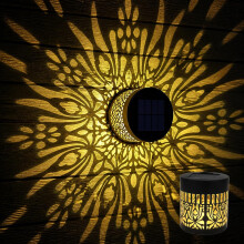 (Peony, -) Lampes mandala solaires, jardin