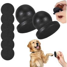 (2black, -) Silent Dog Nail File with 6 Pads, 2red Wooden Pet Care Board