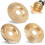(3P-Combo,Arc/Flat/Bevel,Gold, -) Καλάθι Αποθήκευσης, Ψάθινο 1