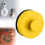 (Yellow, -) Zuignap Haken - 2 Stuks, Wit, 2025 1