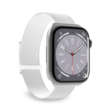 Puro Sport Nylonranneke Apple Watchille 38 / 40 / 41 mm - Valkoinen