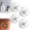 (White, -) Zuignap Haken - 2 Stuks, Wit, 2025 1
