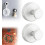 (White, -) Zuignap Haken - 2 Stuks, Wit, 2025 1