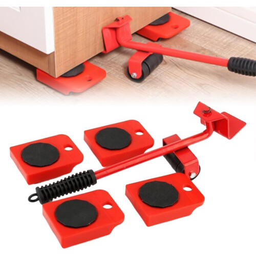 (Red, -) Outil déplacement meuble, rouge