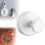 (White, -) Zuignap Haken - 2 Stuks, Wit, 2025 1