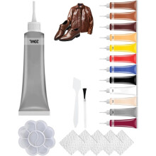(Gray, -) Gel réparation cuir, noir, 1 pièce