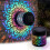 (1PC, -) 2026 Decorative Solar Mandala Lights, 4PCS Waterproof 1