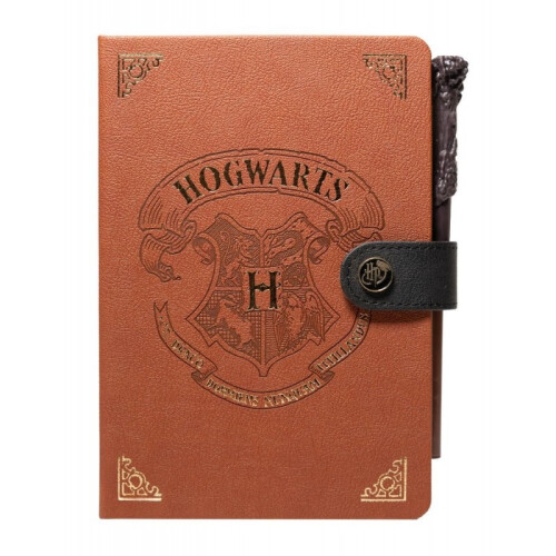 Harry Potter Harry Potter - A5 notesbog / notesbog med tryllestavformet kuglepen