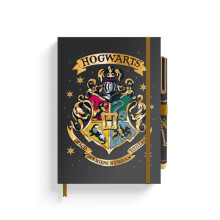Harry Potter - Hogwarts A5 notesbog med kuglepen