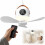 (White, -) Ventilateur plafond camping, télécommande 1