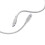 Cellularline Soft Cable - MFi-sertifioitu USB-C - Lightning-kaapeli 1,2 m (harmaa) 1