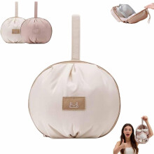 (White, -) Bolsa de lencería para viaje, rosa