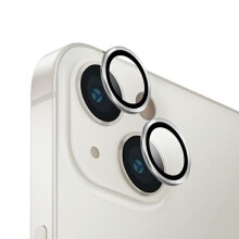 iPhone 14 UNIQ alumínium applikátor ezüst lencseüveggel