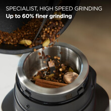 Kenwood Duo Prep CHP80000BK Food Chopper and Grinder 2in1 with Serrated Qua