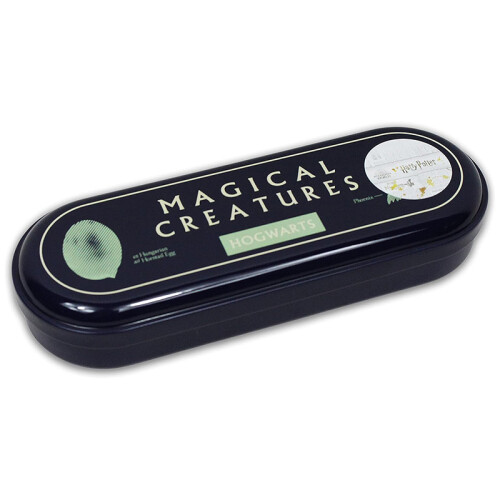 Harry Potter Harry Potter - Astuccio in metallo con creature magiche (nero)