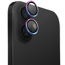 iPhone 16 UNIQ Optix Rainbow alumínium lencseüveg