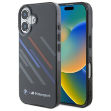 BMW Hardcase Motorsport Random Stripes Schutzhülle für iPhone 16 Plus