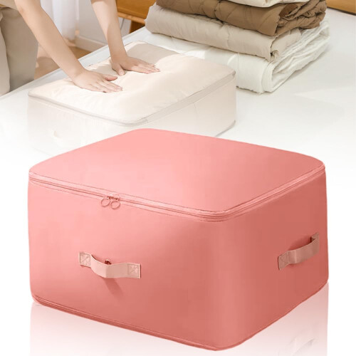 (Pink, 40*30*12cm) Sac compression, gris, 54x42x50cm