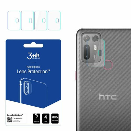 Linsenschutz für HTC Desire 20 Plus, 3MK Lens Protect, 4 Stück