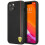 Ferrari iPhone 13 mini Ferrari On Track Carbon Stripe Cover Sort 1