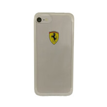 iPhone 7 cover Ferrari Hardcover Transparent