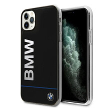 BMW BMHCN58PCUBBK iPhoneiPhone 11 Pro 5.8 cover sort/sort hårdt cover med signaturtrykt logo