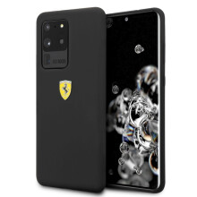 Ferrari Hardcase FESSIHCS69BK S20 UltraG988 sort/sort silikone