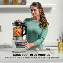 Ninja Foodi Blender  Soup Maker 10 AutoiQ Programs 17L Glass Jug Hot  Cold