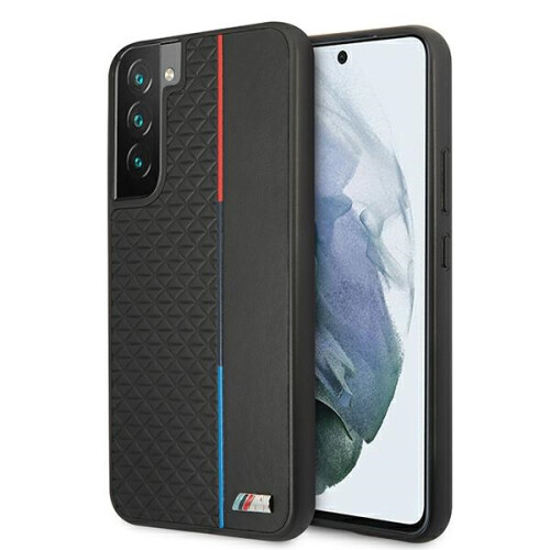 BMW Coque Samsung Galaxy S22 Plus BMW M Collection Triangles Noir