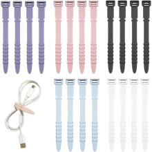 (20 Pcs, -) Petúnias artificiais resistentes aos raios UV com estacas para fixação no solo, flores artificiais para exterior.
