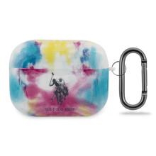 Hülle für AirPods Pro US Polo Tie & Dye Mehrfarbig