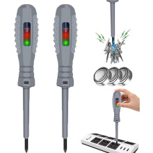 (2pc-cross-head, -) 2v1 zkoušečka napětí, šroubovák, magnetický detektor elektřiny 4 ks