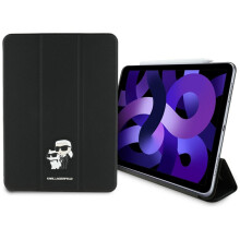 Ovitek Karl Lagerfeld za iPad Air 11" 2024, črn