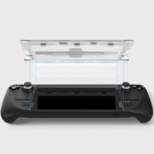 Spigen Spigen Steam Deck Tempered Glass Screen Protector Glas.Tr "Ez Fit"