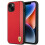 Ferrari iPhone 14 Plus Ferrari Hardcase Carbonrot 1