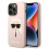 Karl Lagerfeld MagSafe iPhone 14 Pro Max Hülle in Hellrosa 1