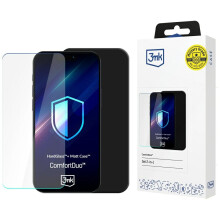 Schutzhülle für Samsung Galaxy S25 3MK ComfortDuo Schwarz