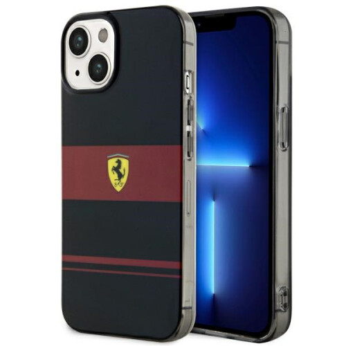 Ferrari Ferrari Hardcase IMD MagSafe-etui til iPhone 14, sort