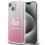 Hello Kitty Custodia rigida per iPhone 15 Hello Kitty rosa con gradiente IML e galvanizzazione 1